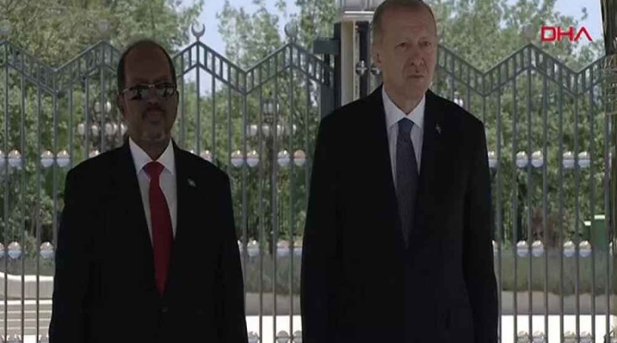 Эрдоган встретился в Анкаре с президентом Сомали