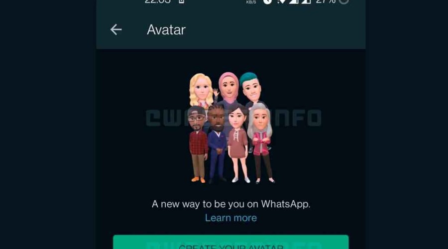 В WhatsApp появятся персонализированные 3D-аватары