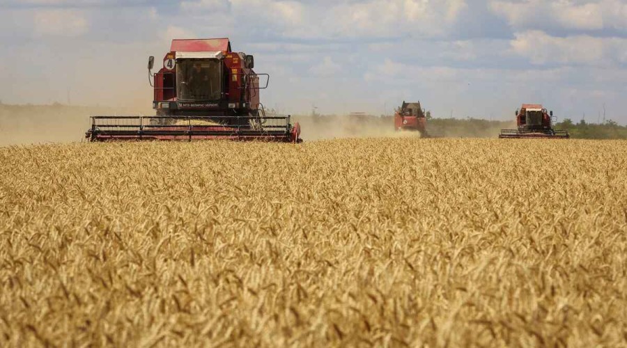 Ukraine works to resume grain exports, flags Russian strikes as risk