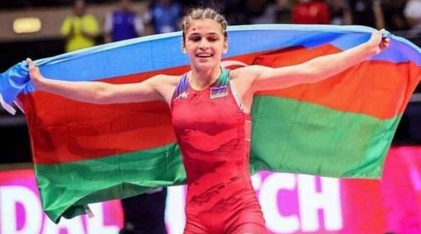 Azerbaijani female wrestler becomes world champion