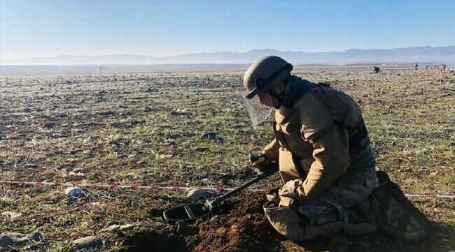 ANAMA publishes information on landmine explosion in Fuzuli

