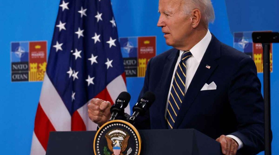 Biden signs documents of U.S. support for Sweden, Finland to join NATO