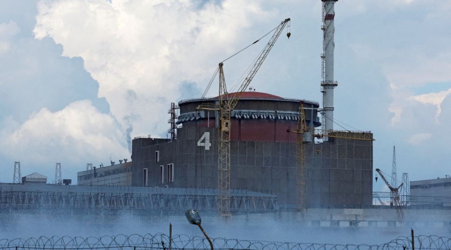 Interfax - 'Russian-installed authorities say Ukraine shelling near Zaporizhzhia nuclear plant'