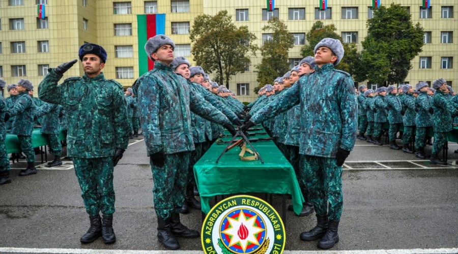 DSX-nın hərbi qulluqçuları mükafatlandırıldı - SƏRƏNCAM