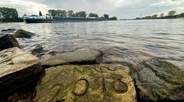 Europe's drought exposes ancient stones, World War Two ships as waters fall