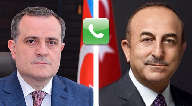 Azərbaycan və Türkiyənin XİN başçıları arasında telefon danışığı