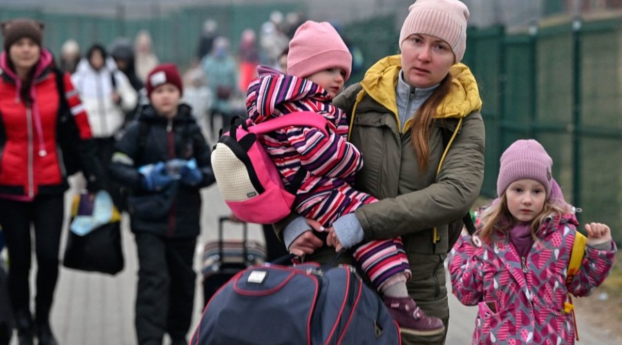 Europe receives over 6.8 million refugees from Ukraine