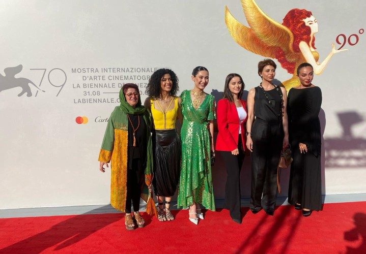 Bakının eks-merinin nəvəsi Venesiya Film Festivalında - FOTO