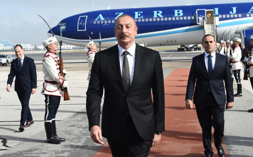 The President of Azerbaijan went on an official visit to Bulgaria