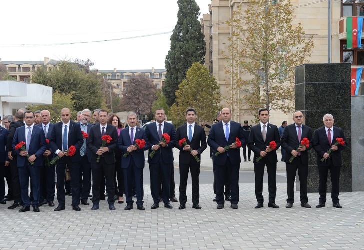 Naftalan şəhərində elmi-praktiki konfrans keçirilib - Foto