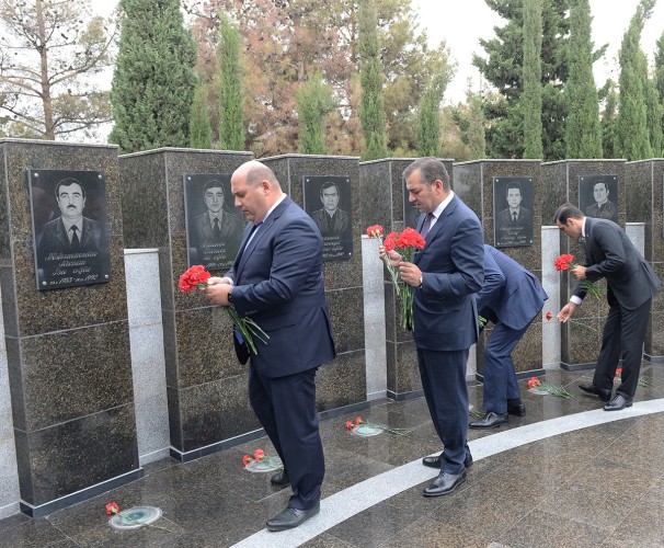 Naftalan şəhərində elmi-praktiki konfrans keçirilib - Foto