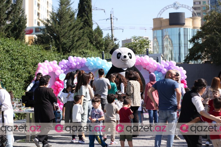 "Liv Bona Dea Hospitalı" aztəminatlı ailələr və onların övladları üçün festival keçirib - FOTO