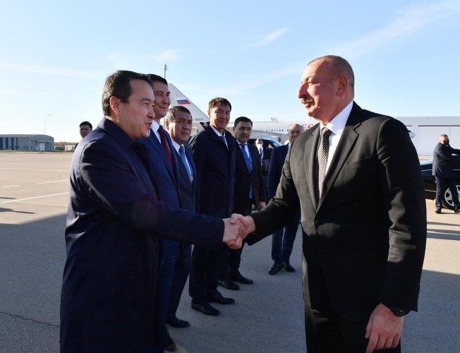 The business trip of the President of Azerbaijan to Kazakhstan has ended
