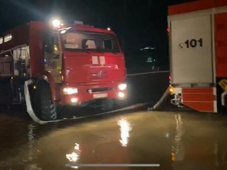 Qaradağda qəzalı ərazidə suyun çəkilərək kənarlaşdırılması sona çatdırılıb - FOTO/VİDEO