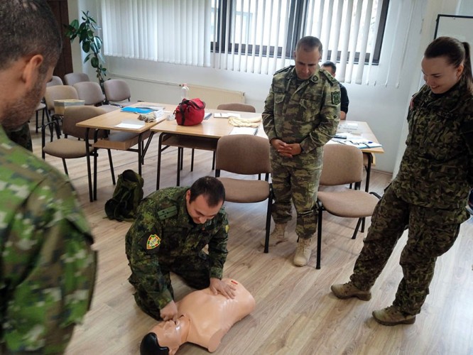 Azerbaijani servicemen participated in the NATO course