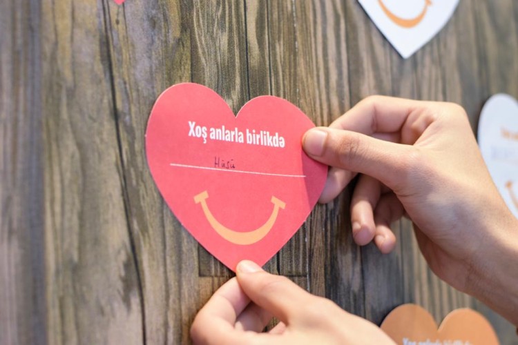 'McDonald's Azerbaijan" is holding a charity event called "Happy moments together" - PHOTO