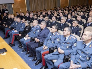 Dövlət Gömrük Komitəsində Zəfər Günü münasibətilə təntənəli mərasim keçirilib