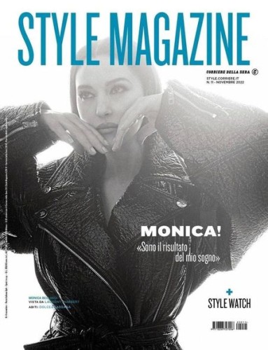 Monika Belluççi “Style Magazine” jurnalının üz qabığında çəkilən ilk qadın oldu – FOTO