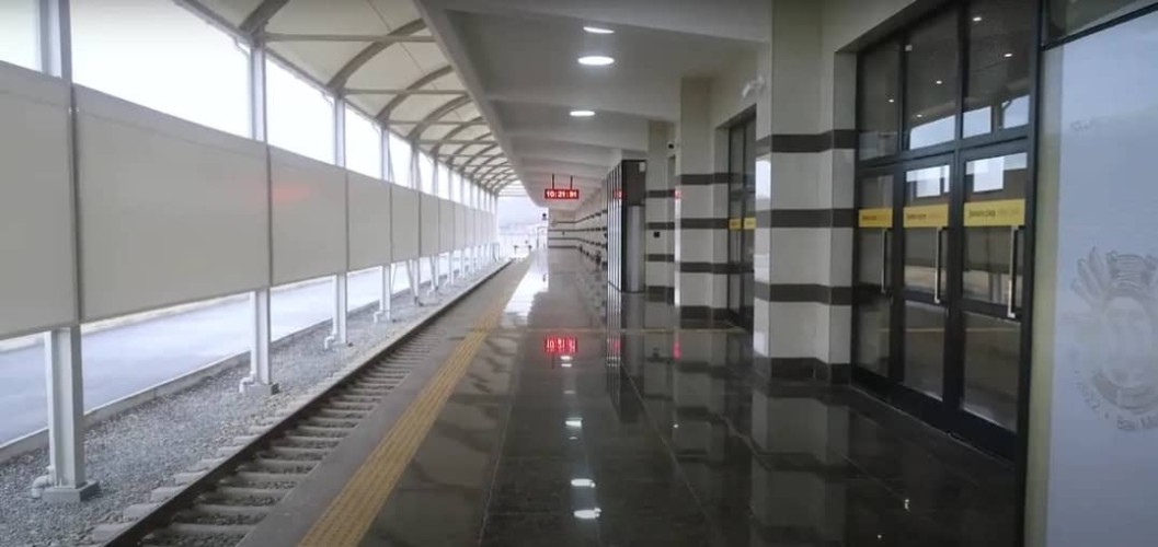 PHOTOS -FIRST VIEWS  from the new Baku metro station