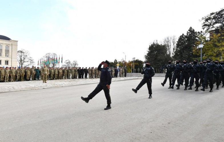 The President took part in the event organized in Shusha on the occasion of Victory Day