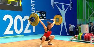 The Azerbaijani weightlifter won a bronze medal in the international tournament