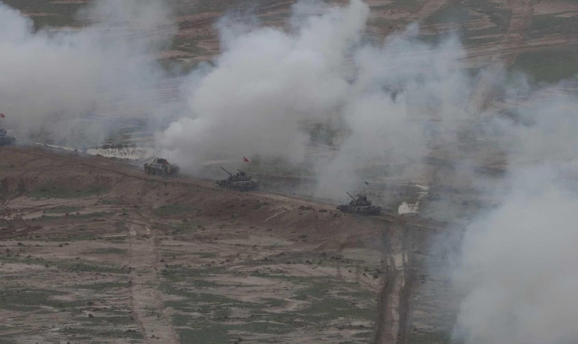 The Ministry of Defense of Turkey released images from the Brother's Fist exercise