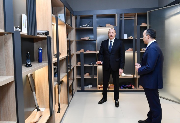 President Ilham Aliyev attended the opening of DOST Center No. 5 in Baku
