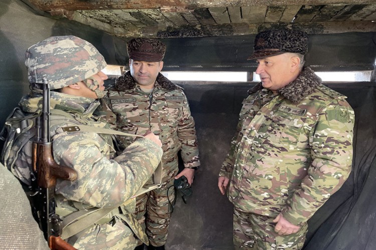 Chief of General Staff of the Azerbaijan Army visited military units in liberated territories