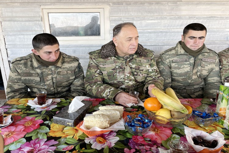 Chief of General Staff of the Azerbaijan Army visited military units in liberated territories