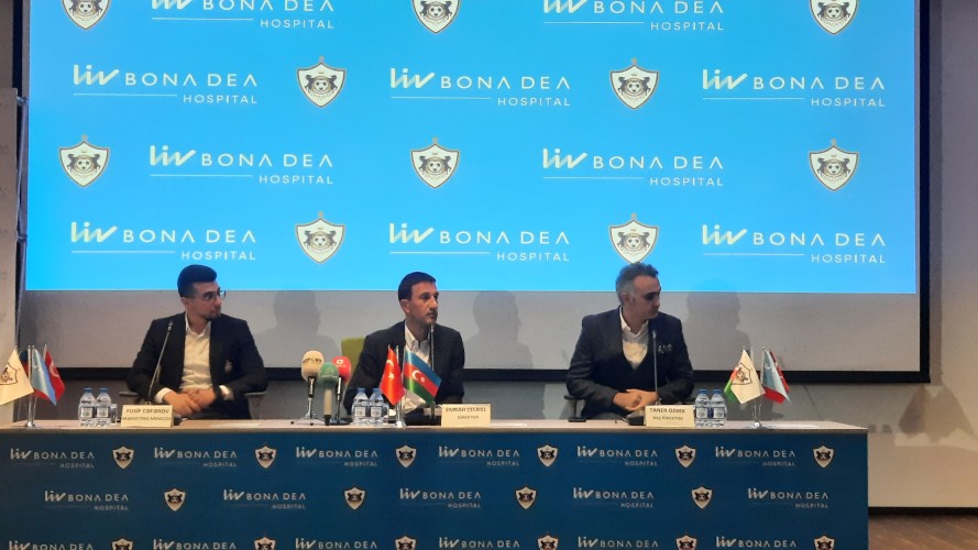 За здоровье футболистов Клуба "Карабах" теперь будет отвечать "Liv Bona Dea Hospital"