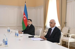 Azerbaijani Deputy PM meets with Iranian ambassador in Azerbaijan