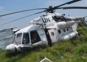 BMT-nin helikopteri qəzaya uğradı