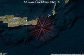 Magnitude 5.8 earthquake strikes Crete