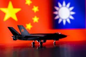 Taiwan says two Chinese fighters crossed Taiwan Strait