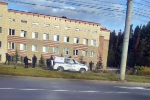 Rusiyada polis bölməsini yandırmağa cəhd etdilər: İki polis yaralandı