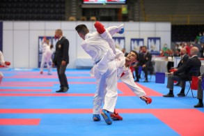 Azerbaijani karate player wins Premier League