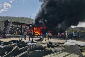 Air strike hits capital of Ethiopia's Tigray