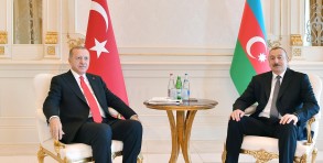 Erdogan met with Ilham Aliyev in Samarkand