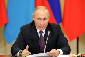 Путин о соблюдении режима прекращения огня Баку и Ереваном