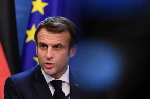 Emmanuel Macron has called on Ukraine’s allies to stand firm against Vladimir Putin’s “blackmail” of nuclear retaliation