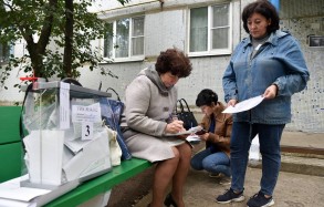 Ninety-three percent of ballots cast for joining Russia on Sept. 23 in Zaporozhye Region