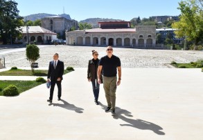 Prezidentin Şuşada xüsusi nümayəndəliyinin binasında hər cür şərait yaradılıb