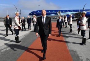 The President of Azerbaijan went on an official visit to Bulgaria