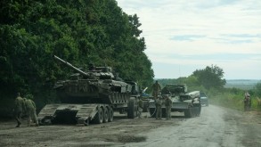 Ukraine says its forces reach Lyman