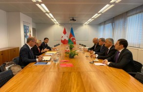 Состоялась встреча глав МИД Азербайджана и Швейцарии