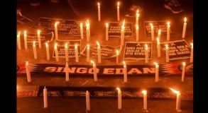 Indonesia football crush: Candlelight vigil for fans who died at stadium