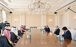 President Ilham Aliyev received the Minister of Foreign Affairs of Saudi Arabia