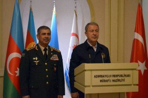 Hulusi Akar: "Friendship and brotherhood between Turkey and Azerbaijan will continue at the highest level"