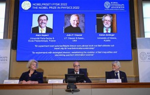Nobel Prize in physics awarded for research in quantum mechanics