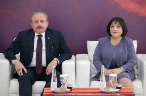 Состоялась встреча председателей парламентов Азербайджана и Турции